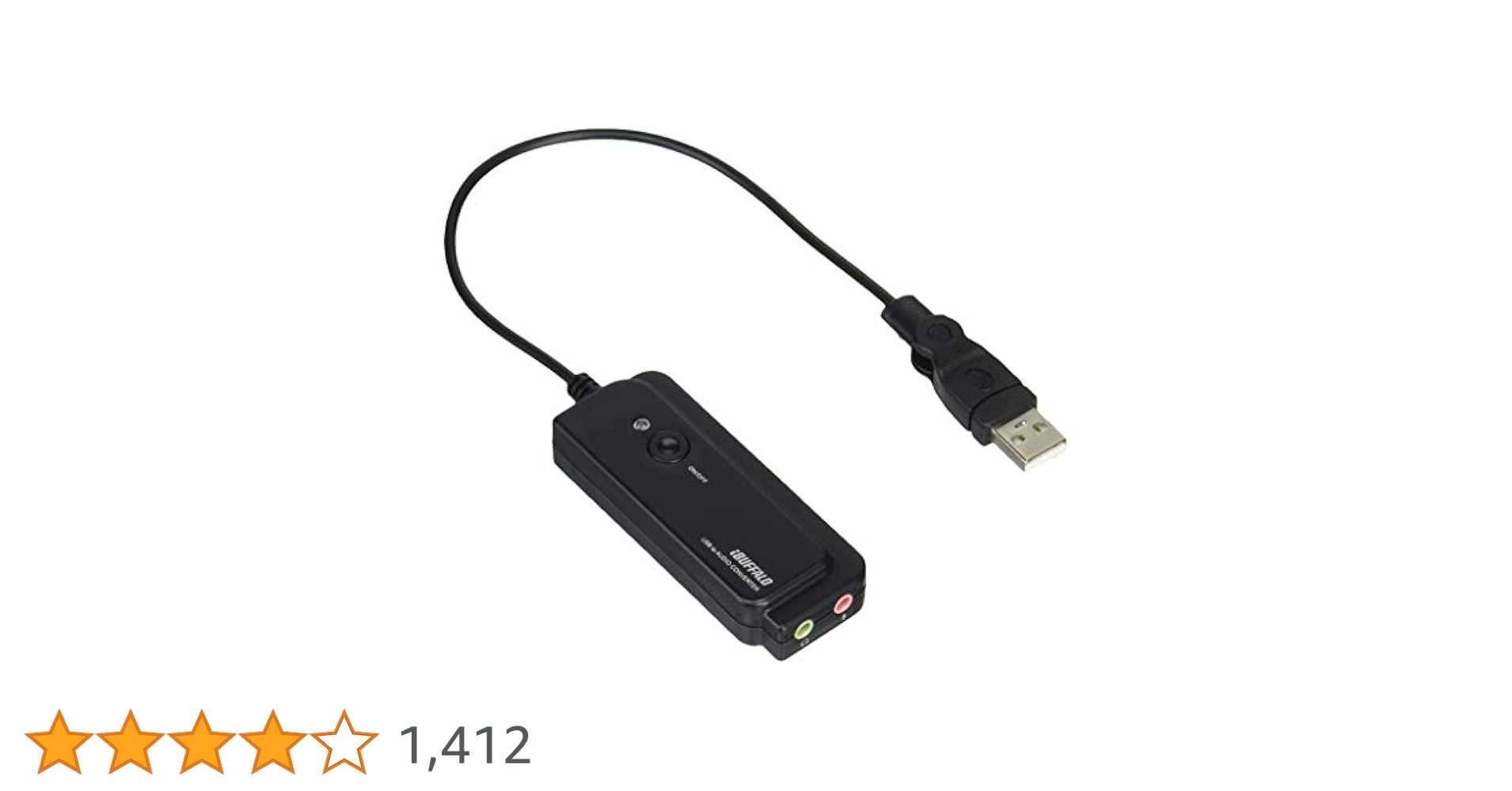 iBUFFALO USBオーディオ変換ケーブル(USB A to 3.5mmステレオミニプラグ) Mac PS3でステレオミニプラグ接続のヘッドセットが使える ブラック BSH Amazon.co.jp: BUFFALO USBオーディオ変換ケーブル(USB A to 3.5